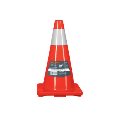 Cono De Seguridad Con Cinta Reflectiva 45 Cm(18