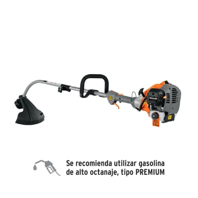 Motoguadaña Desmalezadora a Gasolina 30cc 1.2HP Mango Tipo D Truper 12498