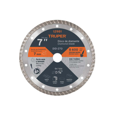 Disco Diamantado De  7