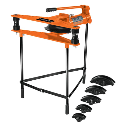 Doblador Hidráulico P/Tubos Tipo horizontal Con Tripié 12 Ton Truper 12882