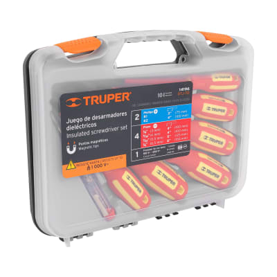 Juego De Desarmadores Dielectricos 1000V 7 Piezas Truper 14196