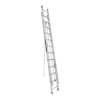 Escalera Telescópica, 24 Peldaños, Tipo III