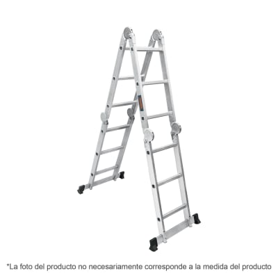 Escalera Multiposición 16 Escalones 200 Kg Tipo I 101906 Truper