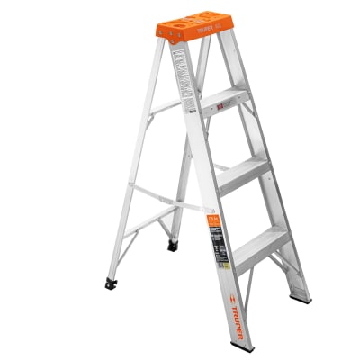 Escalera Tipo Tijera Aluminio 3 Pasos Tuper 10435