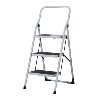 Escalera Tubular 3 Escalones 150 Kg Tipo III Truper 241201