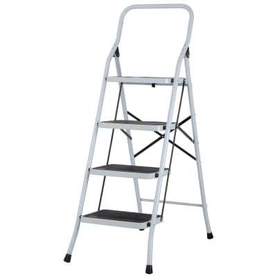 Escalera Tubular 4 Escalones 150 Kg Tipo III Truper 241221