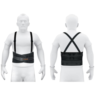 Faja Lumbar Con Cinturón De Refuerzo Talla Mediana Truper 14216