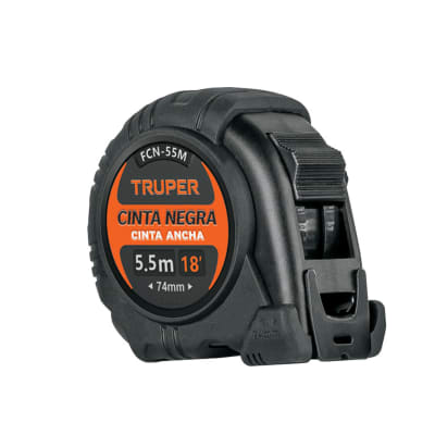 Wincha Métrica 5.5 Mts Cinta Negra 1