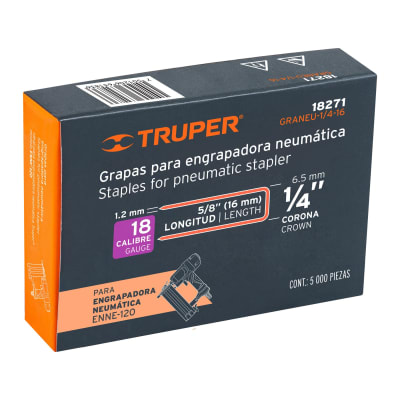 Grapas Para Engrapadora Neumática 1/4