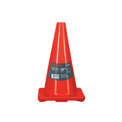 Cono De Seguridad De Pvc 45 Cm (18