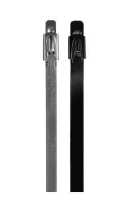 Cintillo De Acero Inoxidable KE 316 Ball-Lok 201mm x 4.6mm Band-it KE0128