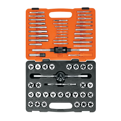 Juego De Machos Y Tarrajas 60 Piezas Truper 11443