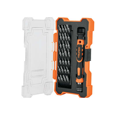 Desarmador De Joyero Con 28 Puntas Truper 141601