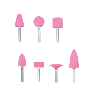 Piedra Montada Rosada 7 Pzas Uso General Truper 124461