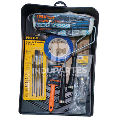 Kit De Pintado Y Retoque 9 Piezas