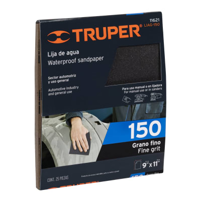Lija De Agua Grano 150 11621 Truper