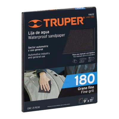 Lija De Agua Grano 180 11622 Truper