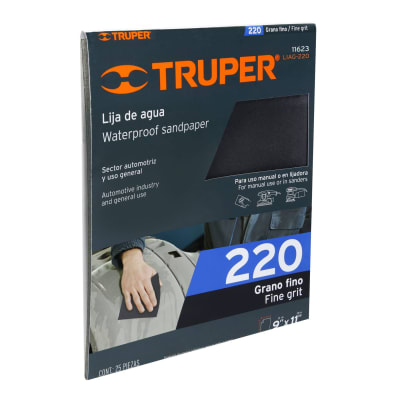 Lija De Agua Grano 220 11623 Truper