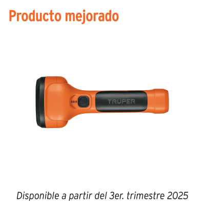 Linterna Recargable Led 350 Lumines Alta Intensidad Truper 19847