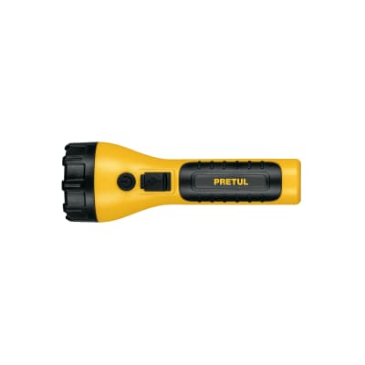 Linterna Plástica Recargable Led, 180 Lm Pretul 26102