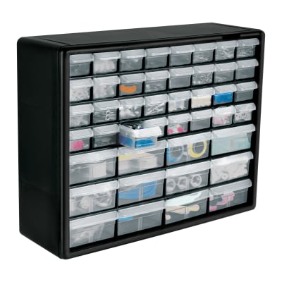 Organizador De Plástico 44 Gavetas Truper 102642