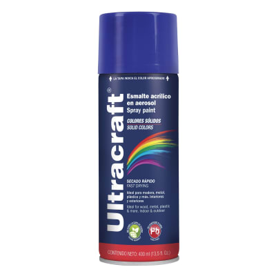 Pintura En Spray 400 Ml Azul Marino Truper 40033