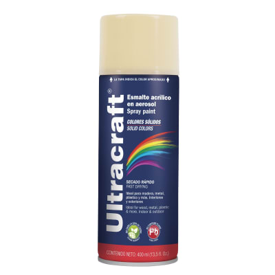 Pintura En Spray 400 Ml Marfil Truper 40025