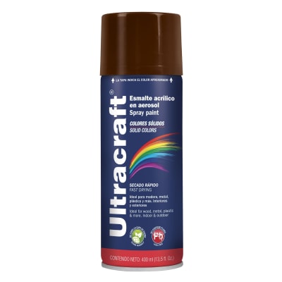 Pintura En Spray 400 Ml Marrón Truper 40037
