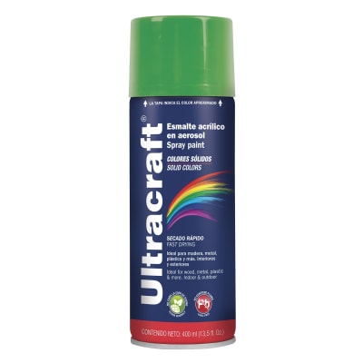 Pintura En Spray 400 Ml Verde Irlandés Truper 40026