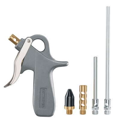 Pistola Para Sopletear Con 5 Boquillas Truoer 10645