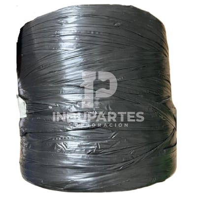 Rafia Plana Color Negro  Anti-UV