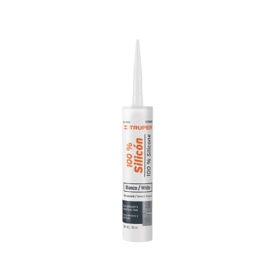 Silicona Blanca 280ml al 100% Uso general Truper 175601