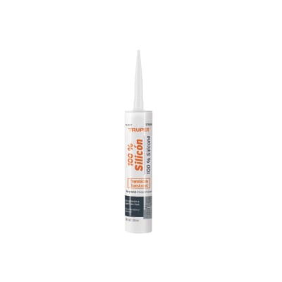 Silicona Transparente 280ml al 100% Uso general Truper 17559