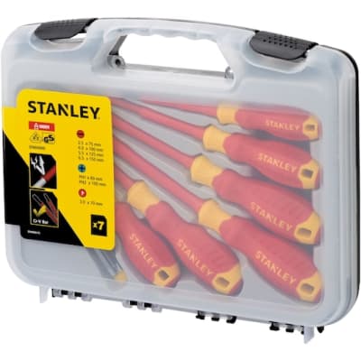 Juego de destornilladores aislados 7 pzs Stanley STMT60175-LA1