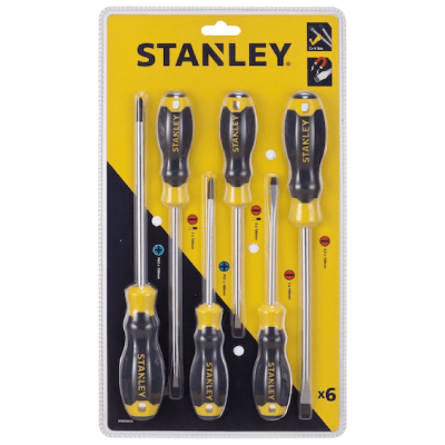 Juego de Destornilladores  CushionGrip™ 6 Pzs STMT66672-840 Stanley
