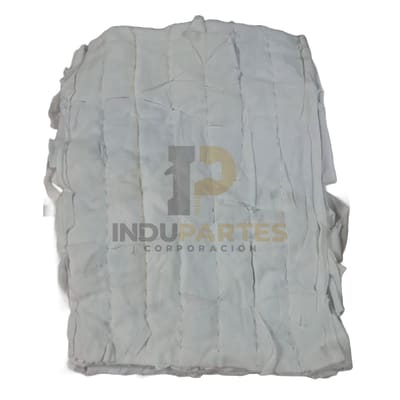 Trapo  Industrial Color  Blanco X Kg