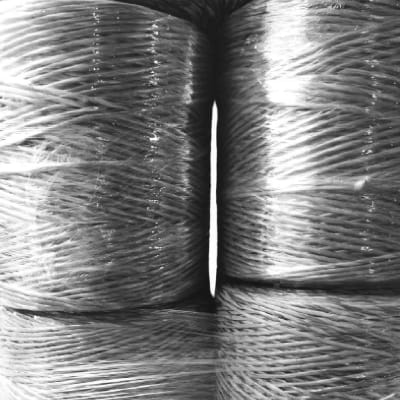 Rafia Torcida De 3 Hebras Negro1