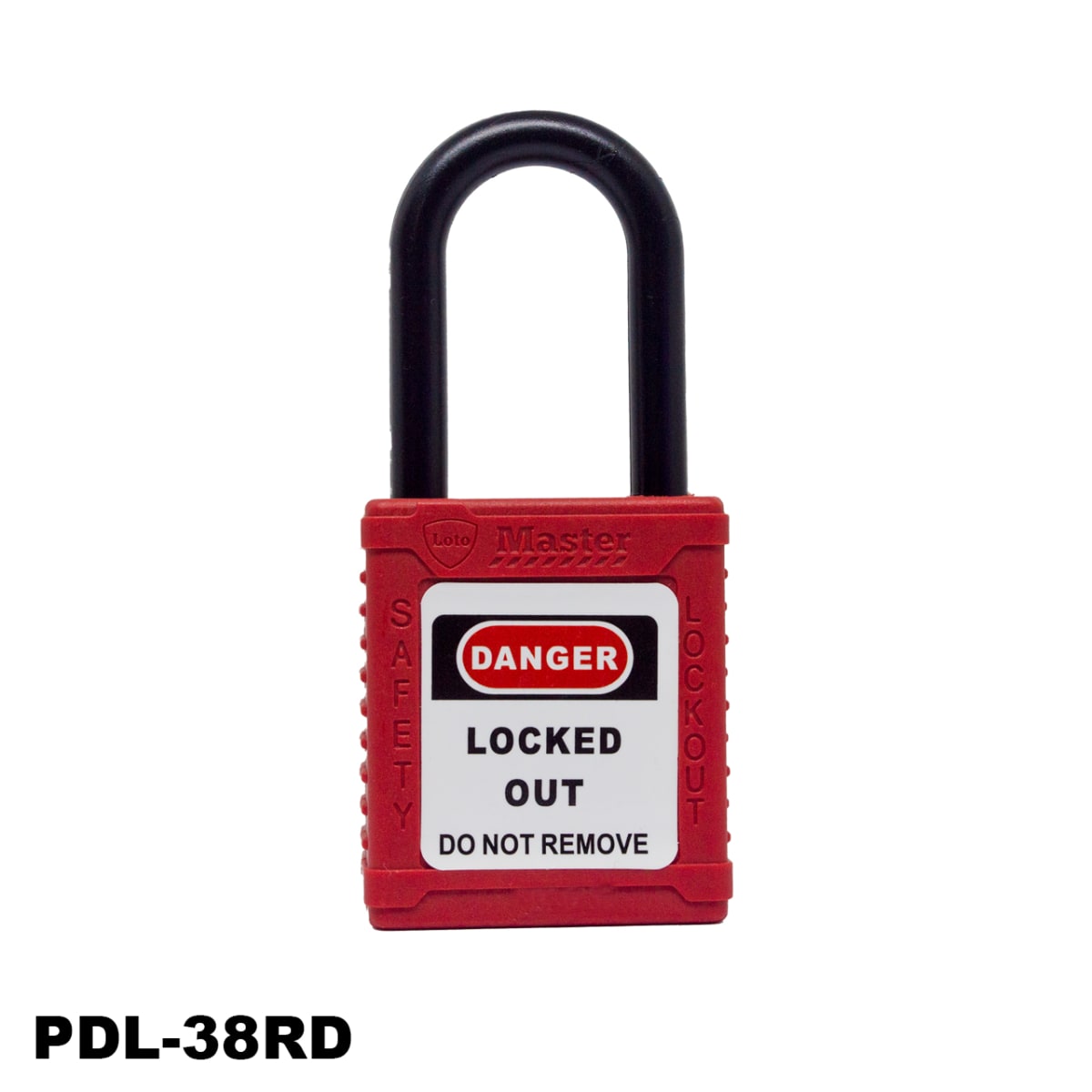 Candado de seguridad aislado 0