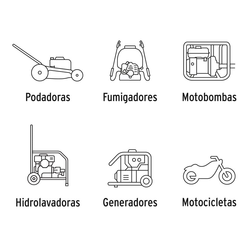 Aceite Semi-Sintético Para Motor De 4 Tiempos 946 Ml Truper 149293