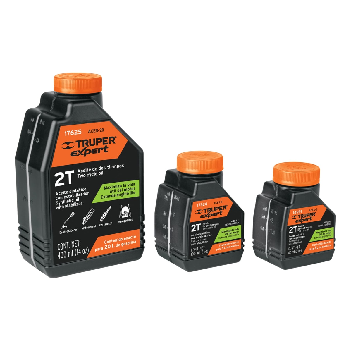 Aceite sintético para motor de 2 tiempos 0