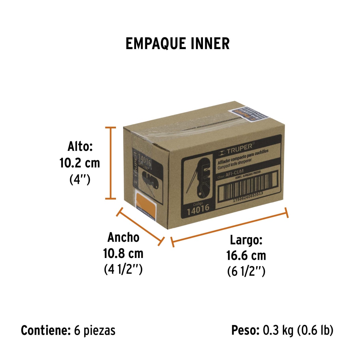 Mini Afilador de cuchillos Truper 140163