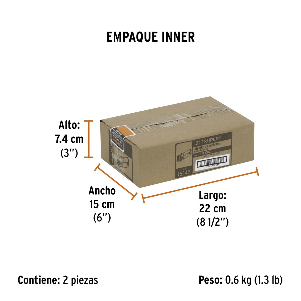 Afilador de cuchillos 15147 Truper3