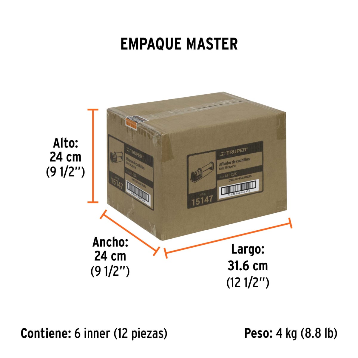 Afilador de cuchillos 15147 Truper4
