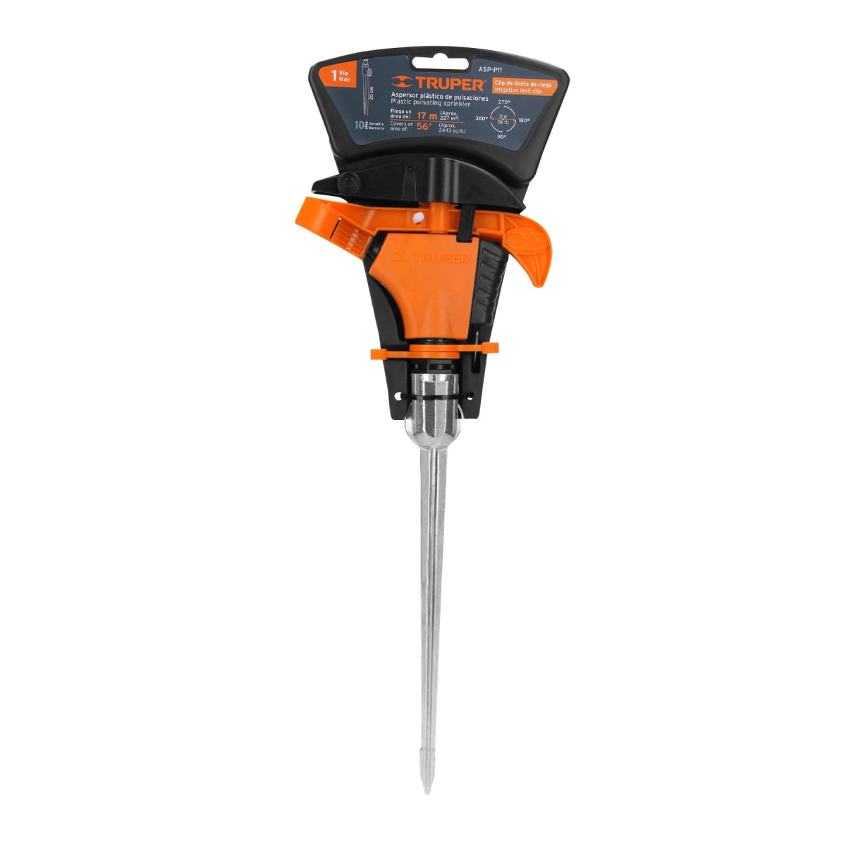 Aspersor Plástico C/Estaca 11