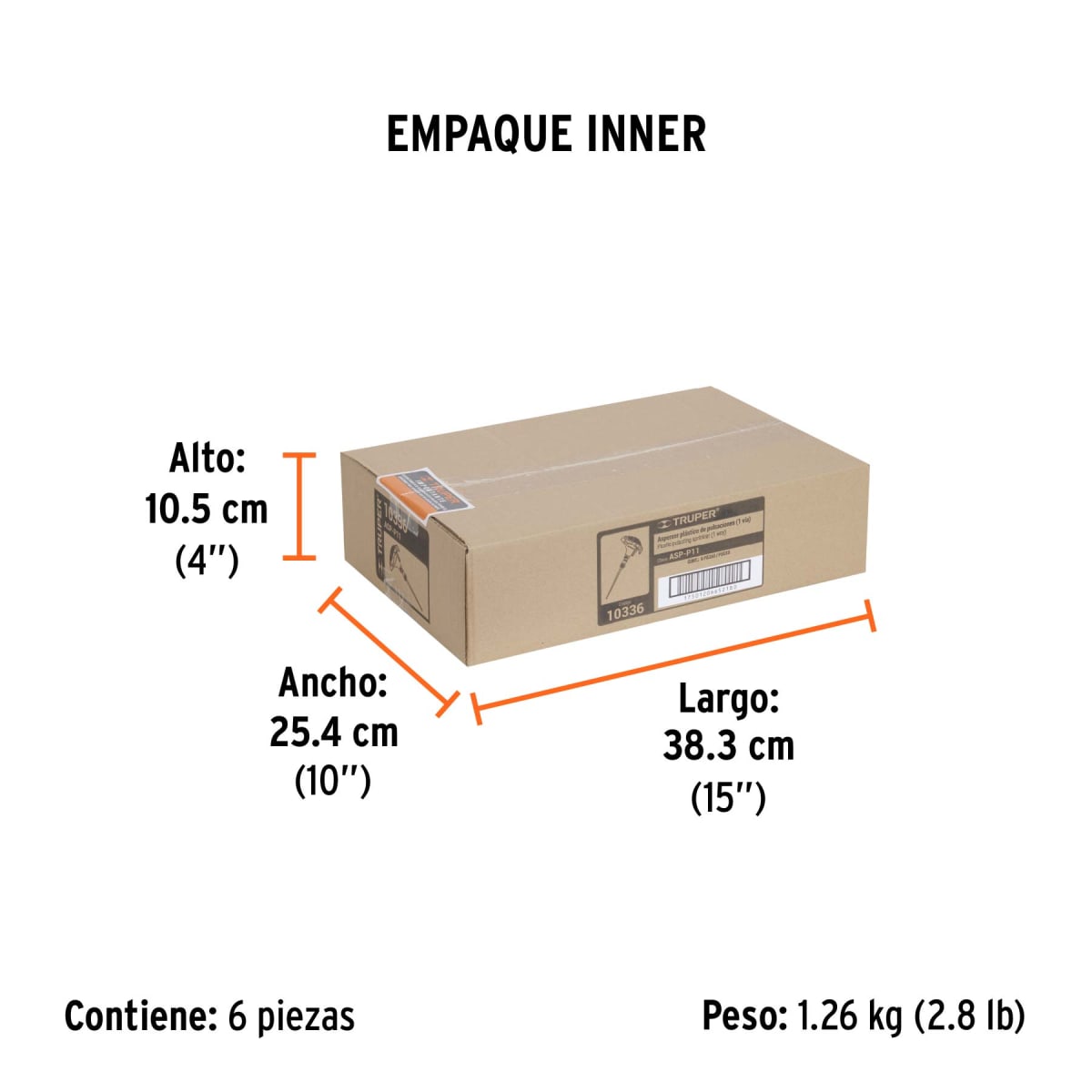 Aspersor Plástico C/Estaca 11