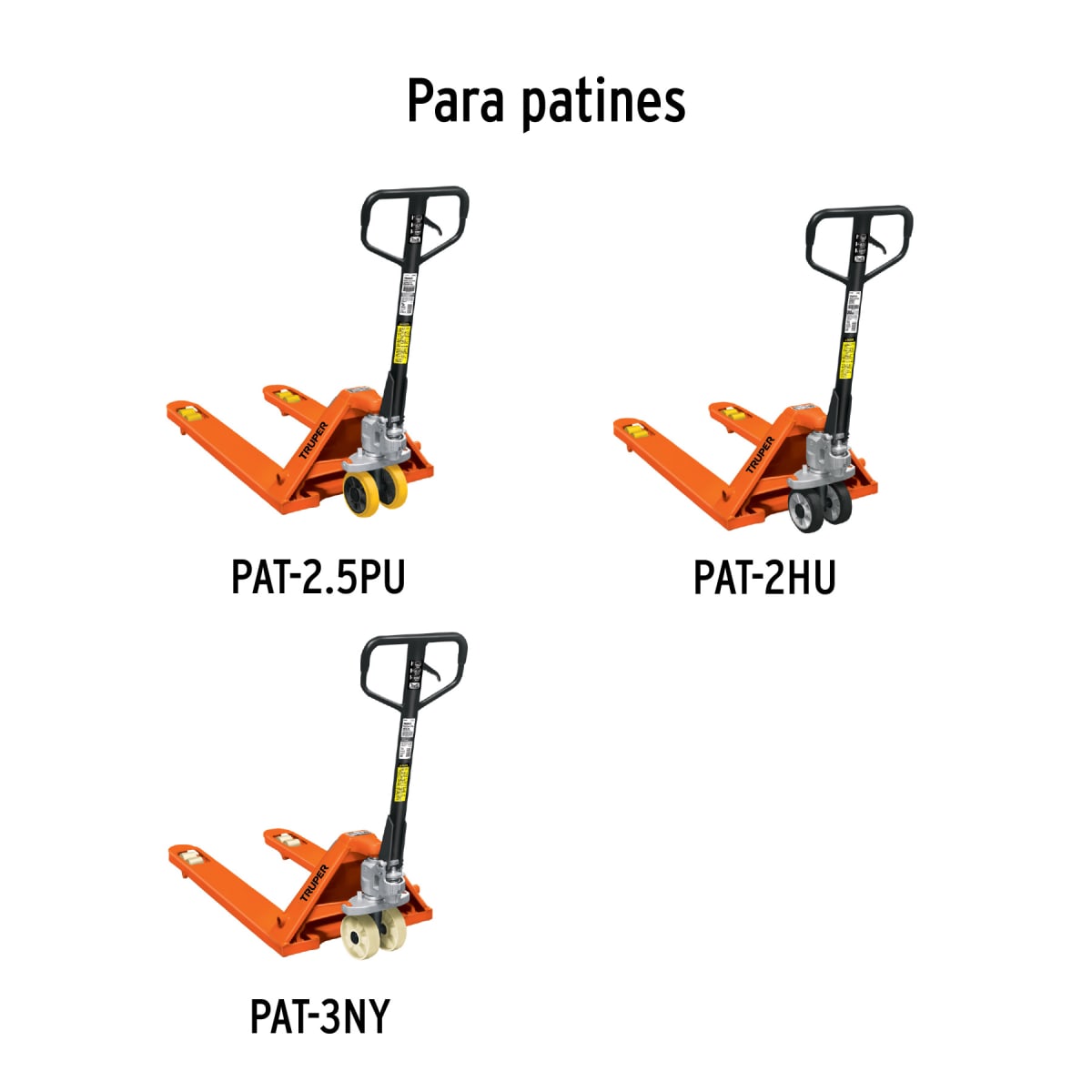 Rodaje Para Stoka De 3 Toneladas Truper 1002582