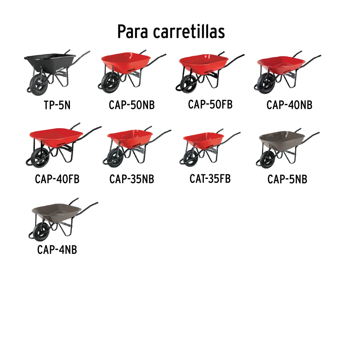 Nariz para bastidor de carretilla 3 componentes, cal 16 Truper3