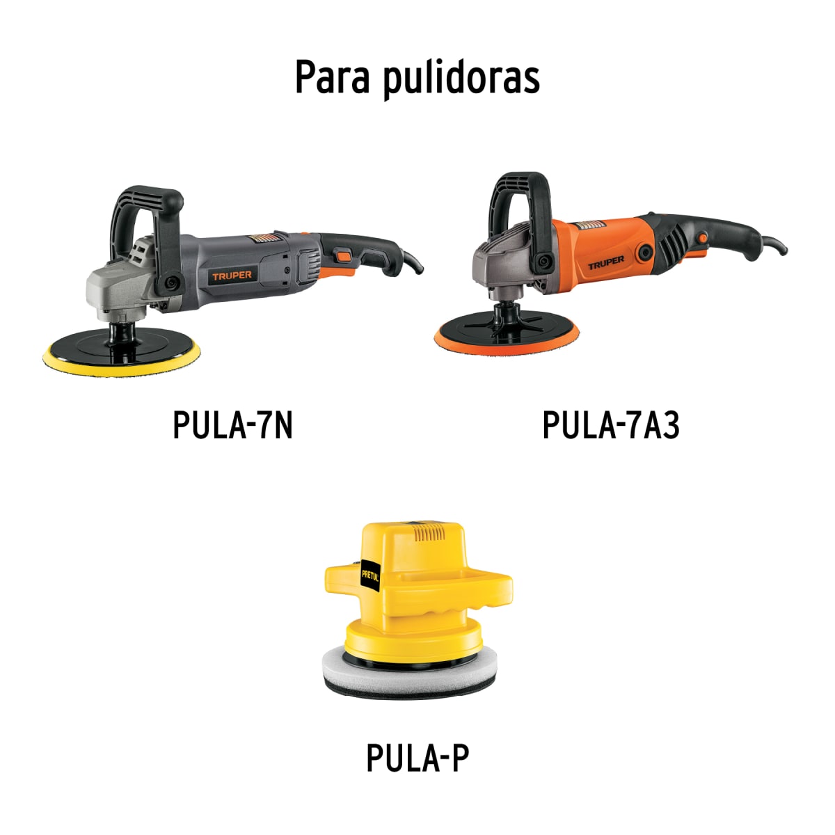 Borla Bonete De Repuesto Para Pulidora Truper 167092