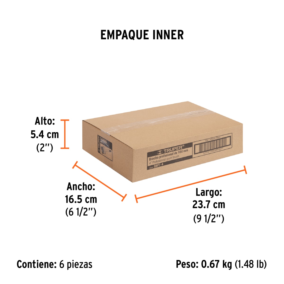 Brocha Profesional 4