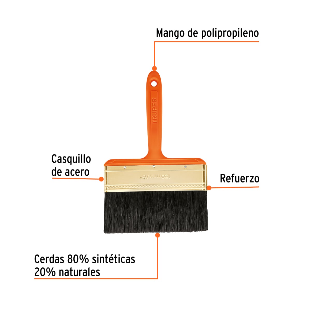 Brocha profesional usos generales3